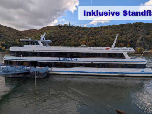 Ticket: Netzwerken auf der RheinStar in Rüdesheim-Assmanshausen - inkl. Messefläche